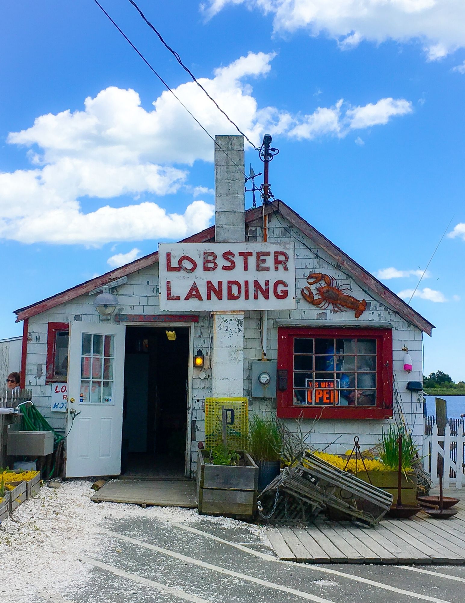 Grab a lobster roll from our favorite CT Shack Lobster Landing in Clinton, CT