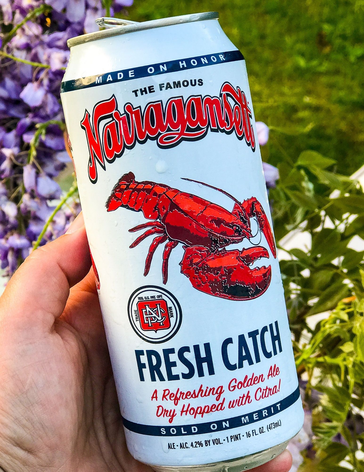 Grab a cold one from Gansett Beer