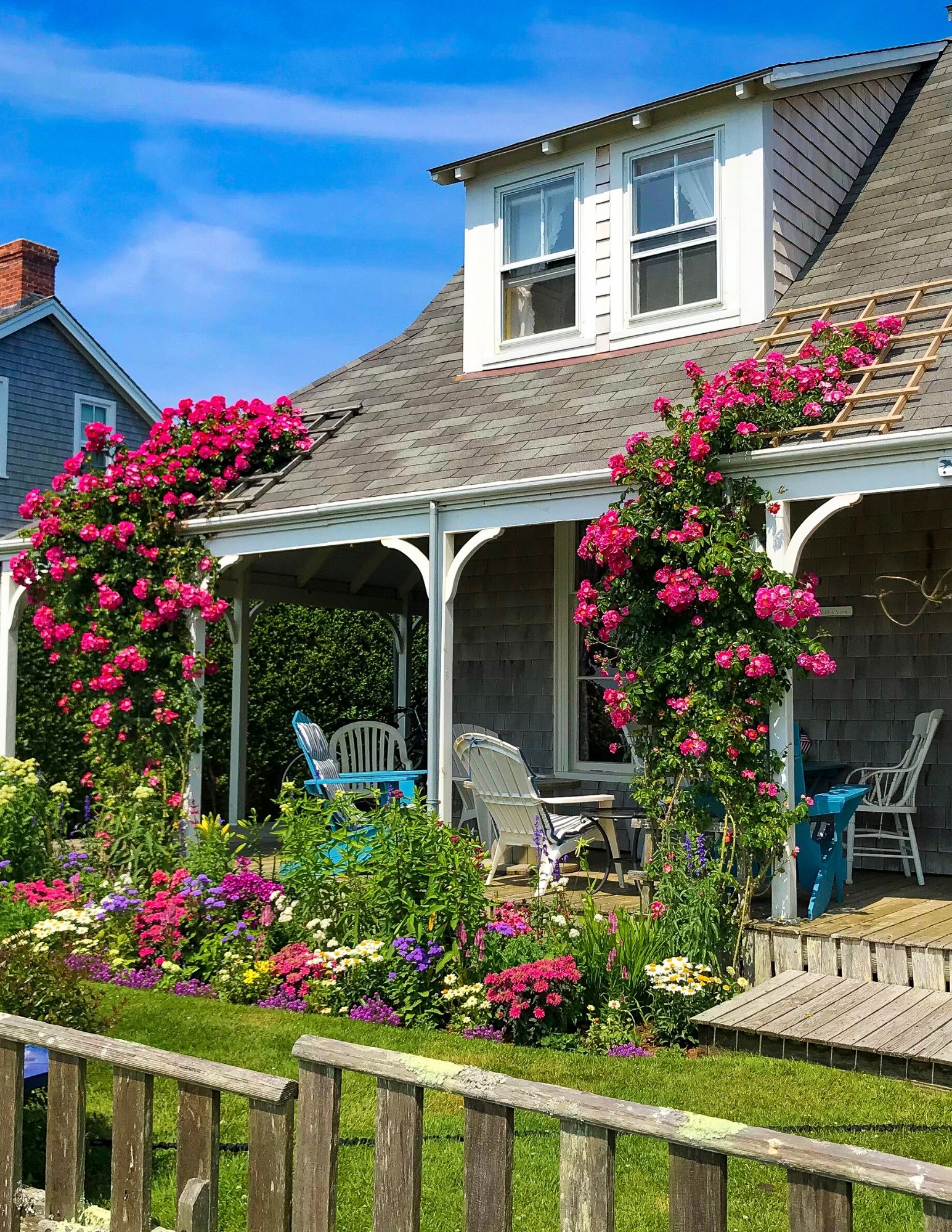Nantucket Rose Covered Cottages in Sconset-2