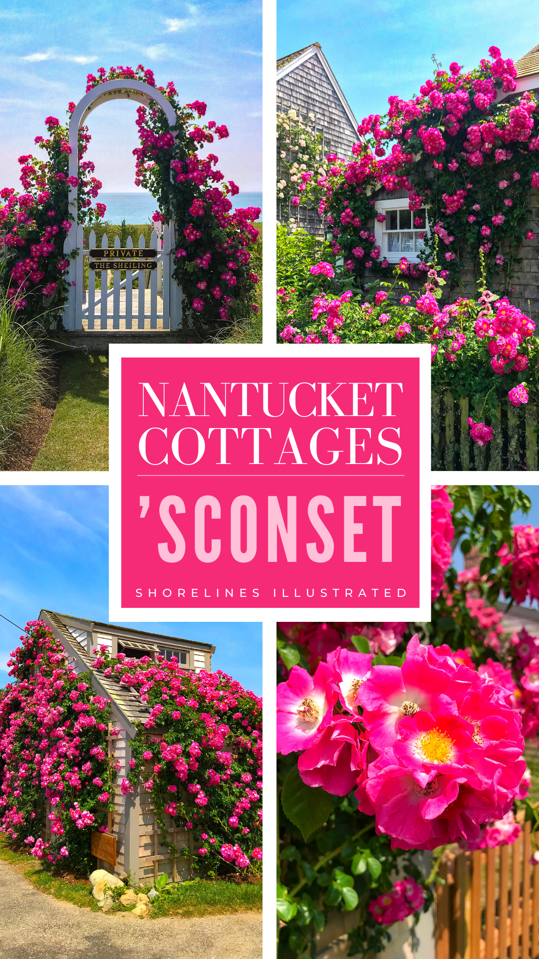 Nantucket Rose Covered Cottages in Sconset MA-3