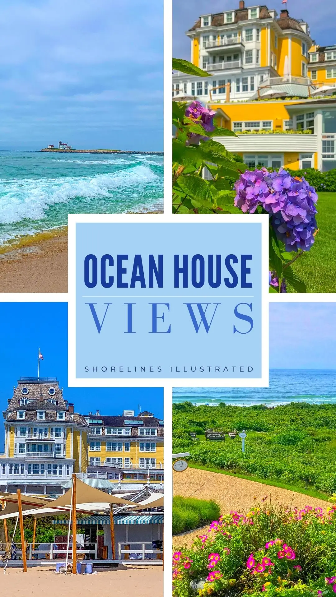 Ocean House in Watch Hill Rhode Island is a luxurious Relais and Chateaux property with stunning water views and landscape