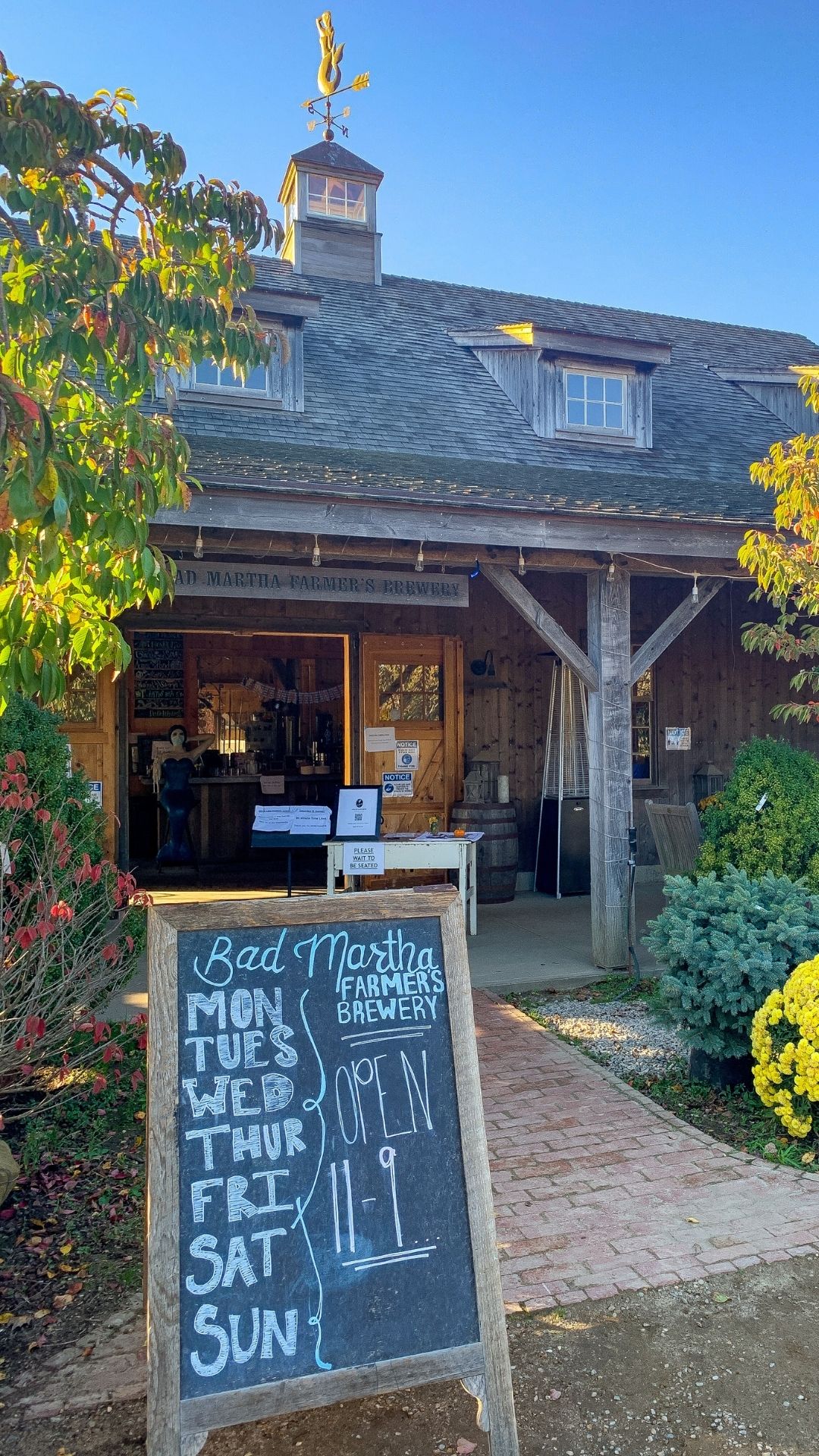 Taking Flight at Bad Martha Farmers Brewery - Shorelines Illustrated