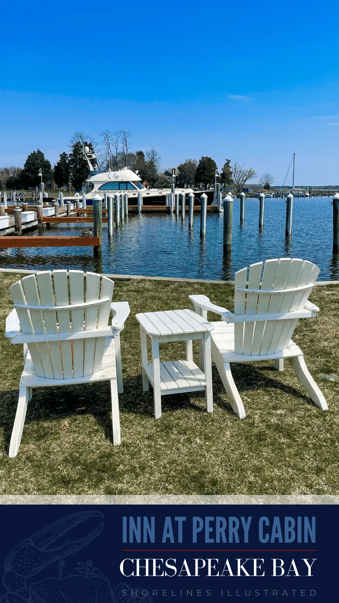 Sailing the Chesapeake Bay at the Inn at Perry Cabin in St Michaels, Maryland