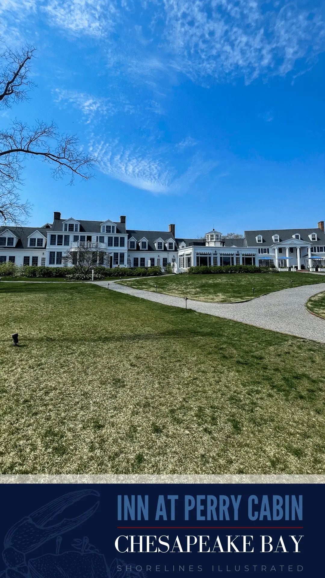 Sailing the Chesapeake Bay at the Inn at Perry Cabin in St Michaels, Maryland