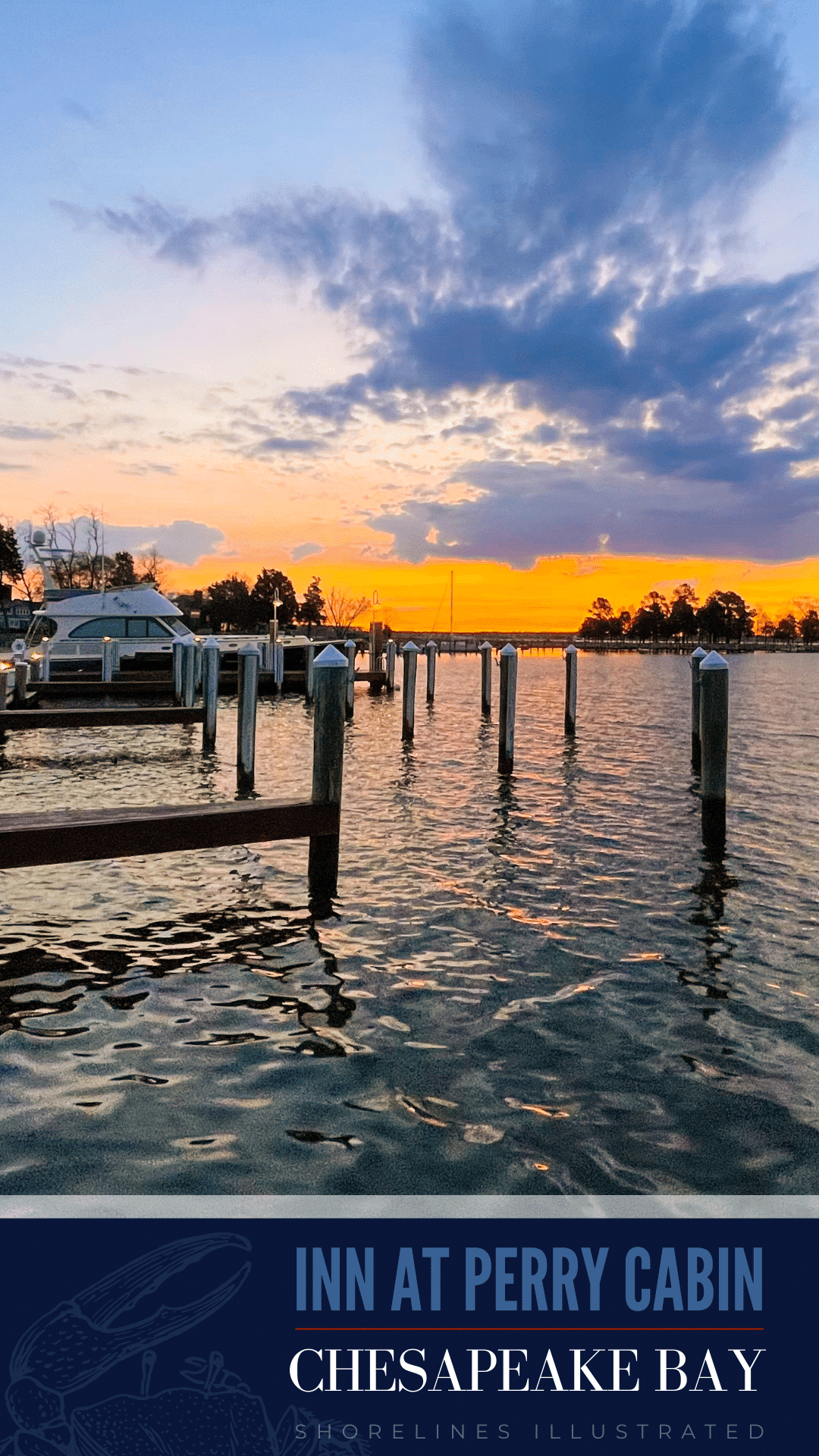 Sailing the Chesapeake Bay at the Inn at Perry Cabin in St Michaels, Maryland