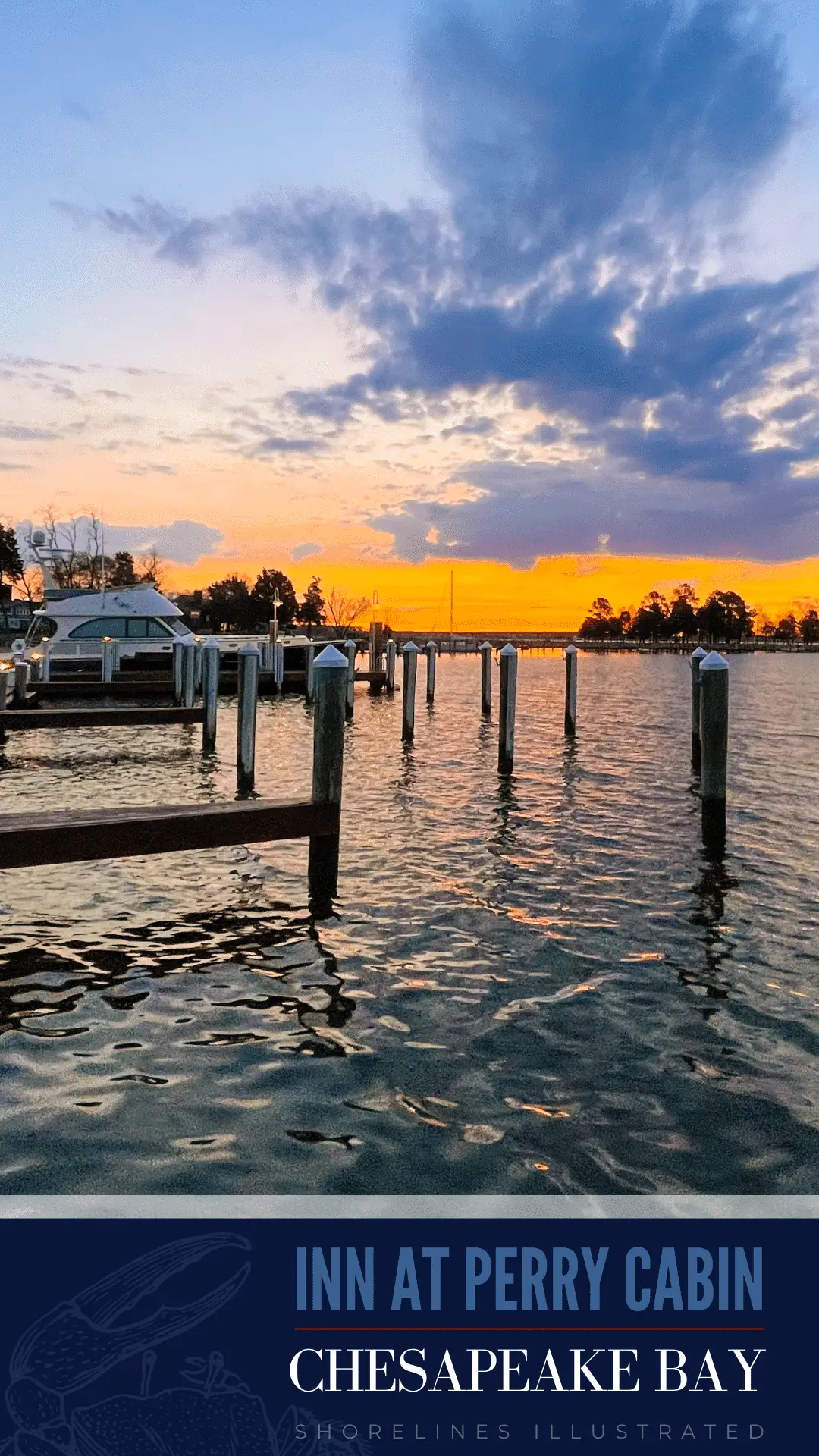 Sailing the Chesapeake Bay at the Inn at Perry Cabin in St Michaels, Maryland