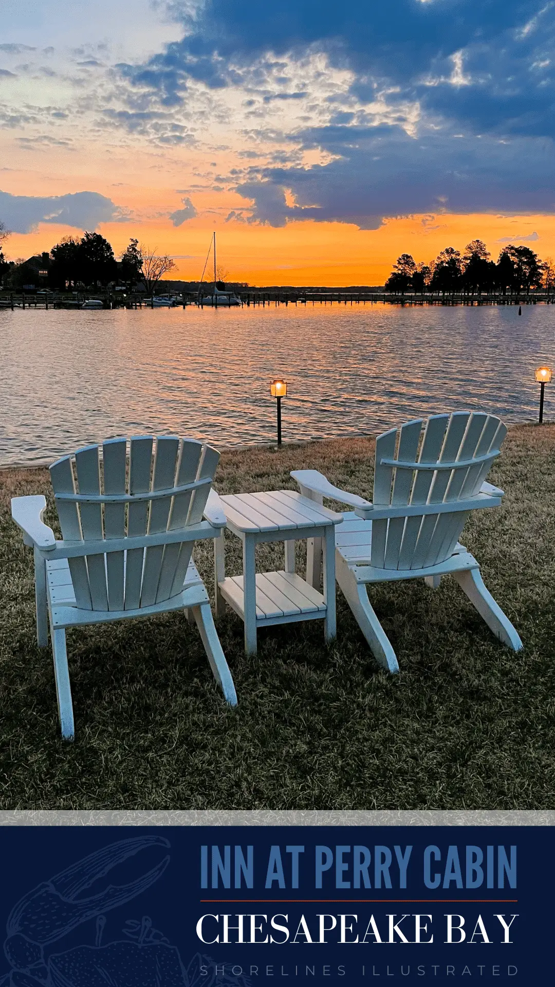 Sailing the Chesapeake Bay at the Inn at Perry Cabin in St Michaels, Maryland