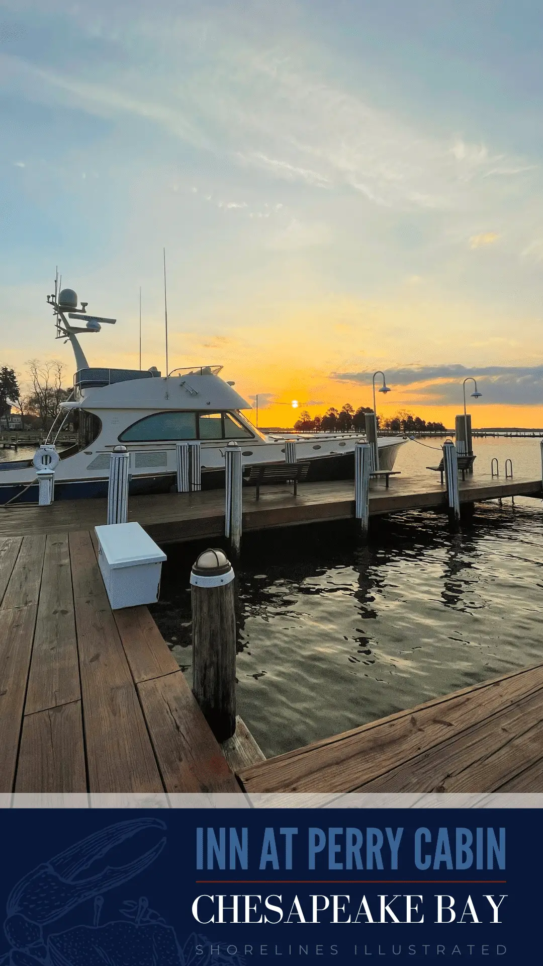 Sailing the Chesapeake Bay at the Inn at Perry Cabin in St Michaels, Maryland