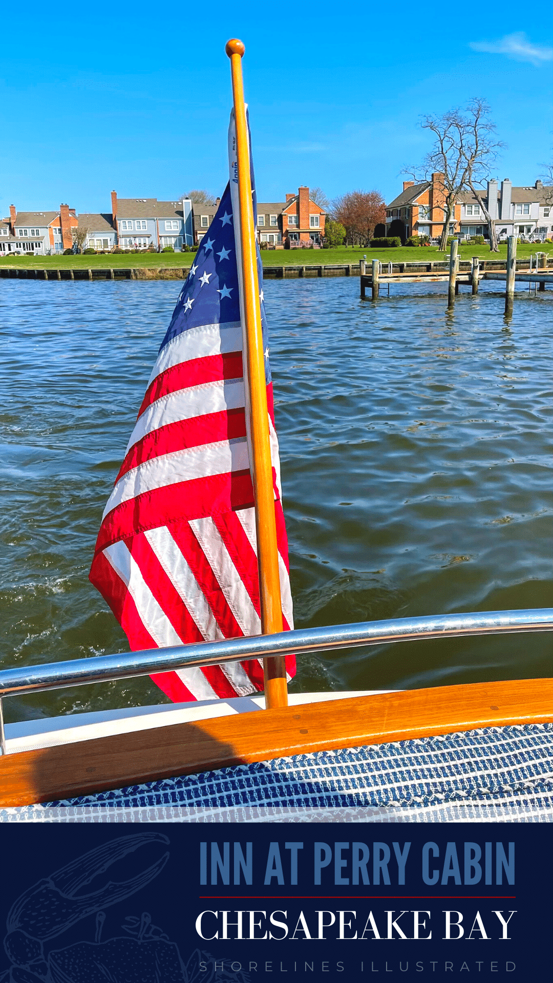 Sailing the Chesapeake Bay at the Inn at Perry Cabin in St Michaels, Maryland