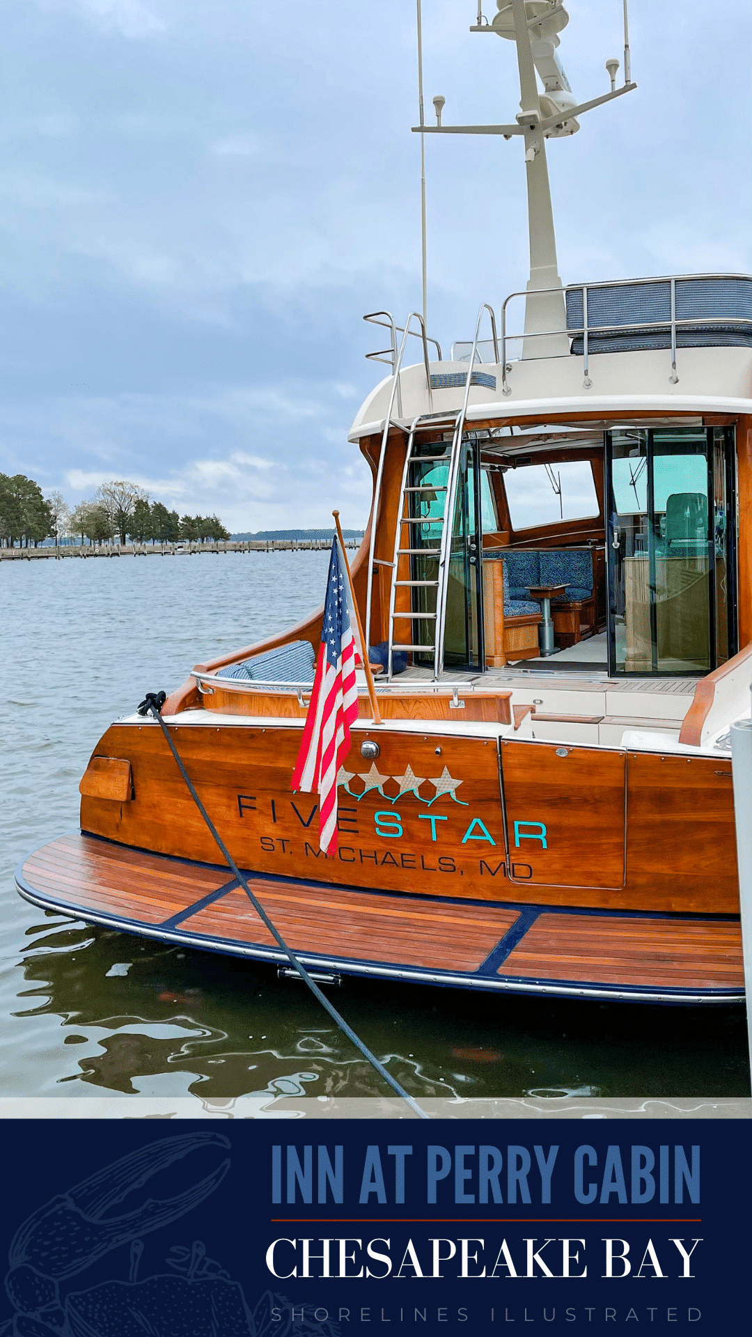 Sailing the Chesapeake Bay at the Inn at Perry Cabin in St Michaels, Maryland