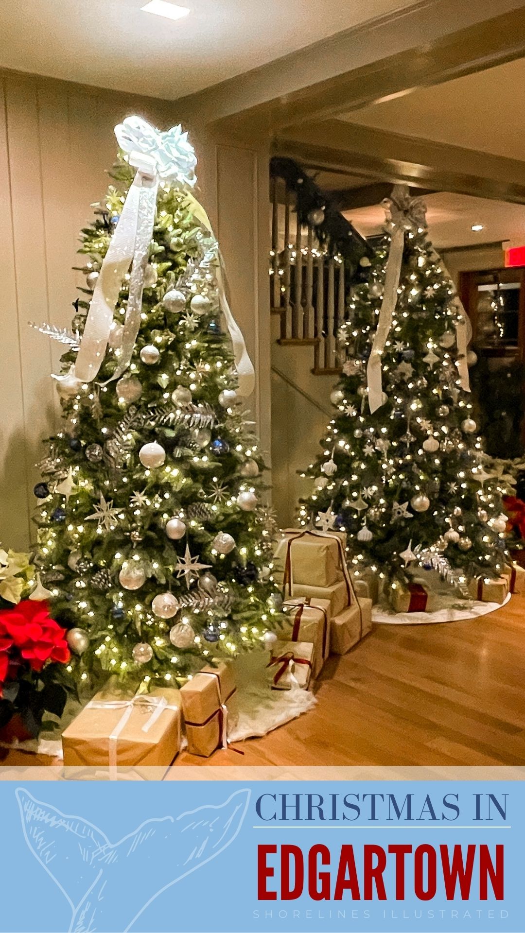 Celebrating Christmas in Edgartown on Marthas Vineyard at the Harbor View Hotel