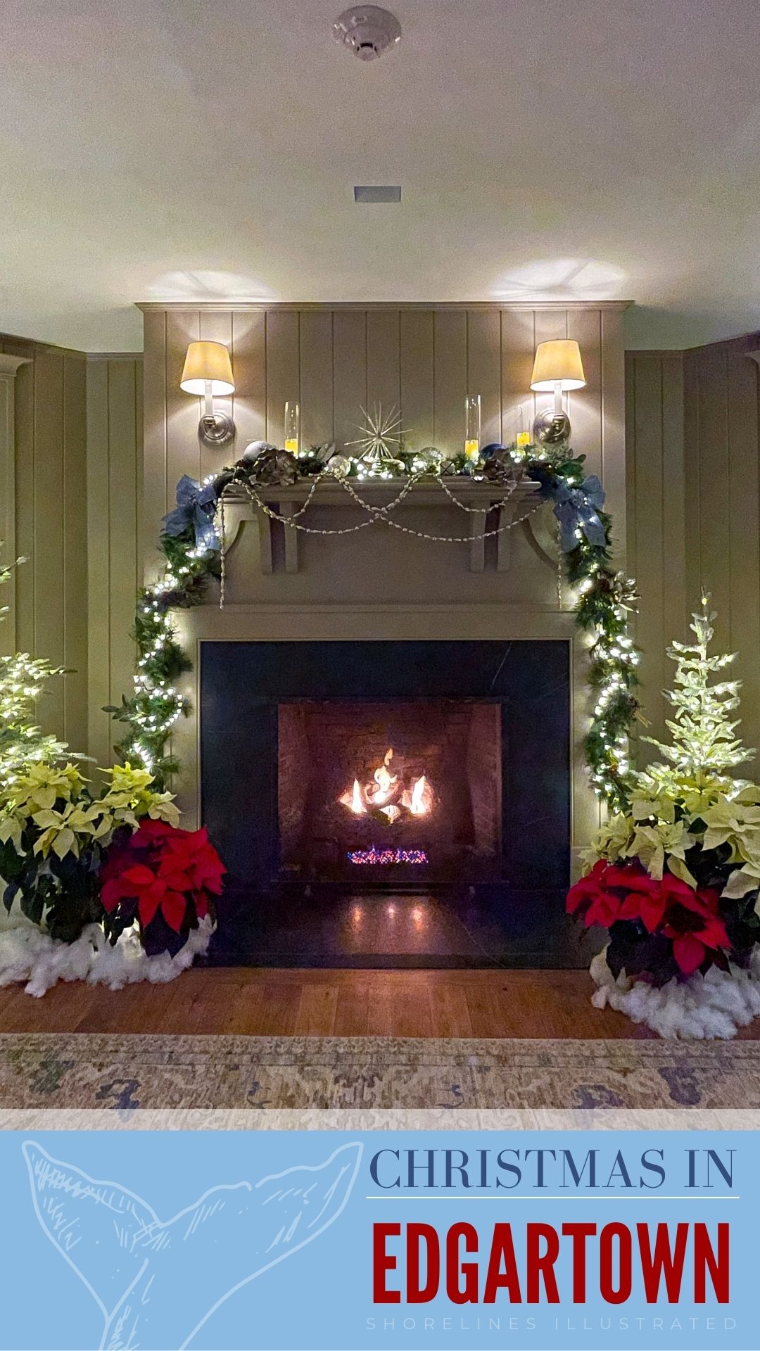 Celebrating Christmas in Edgartown on Marthas Vineyard at the Harbor View Hotel