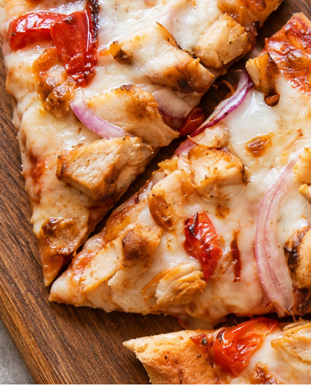 Grilled chicken flatbread pizza at Nantucket Inn